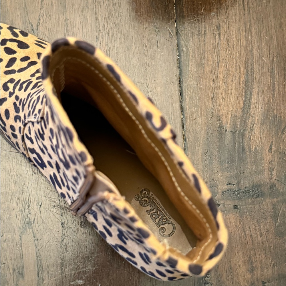 Carlos Leopard Print Ankle Boots 9.5 - Picture 6 of 12
